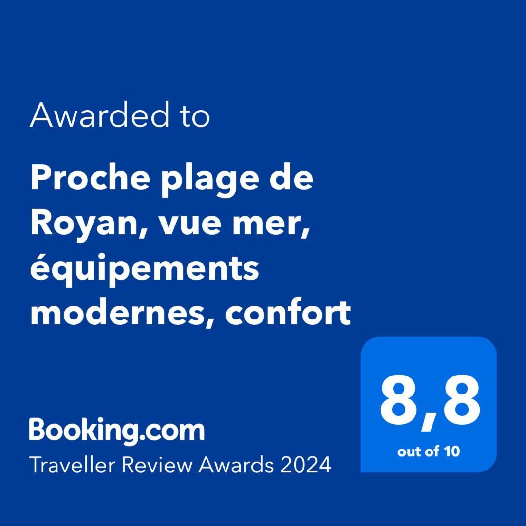 Proche Plage De Royan, Vue Mer, Equipements Modernes, Confort Saint-Georges-de-Didonne Luaran gambar